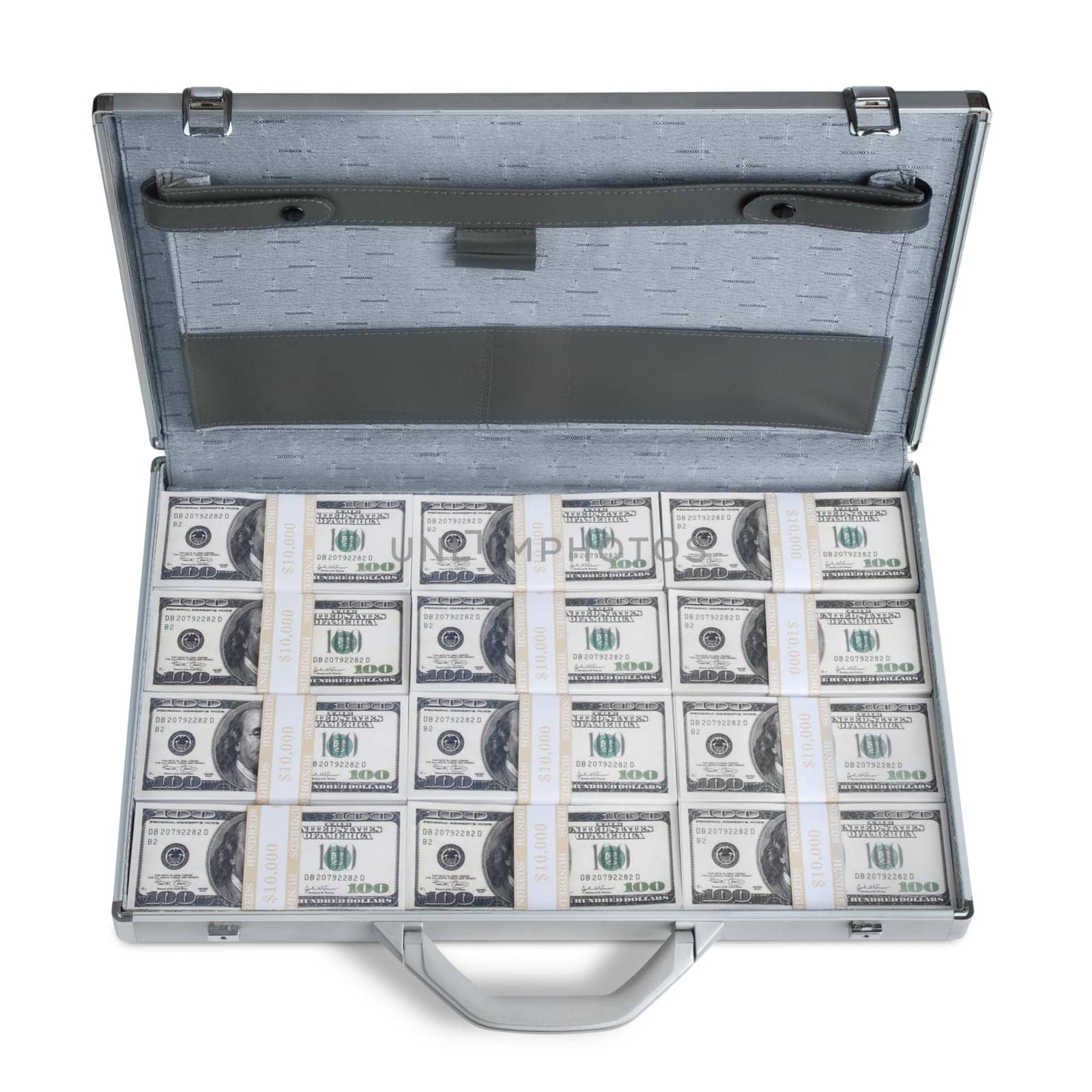 Suitcase full of money
