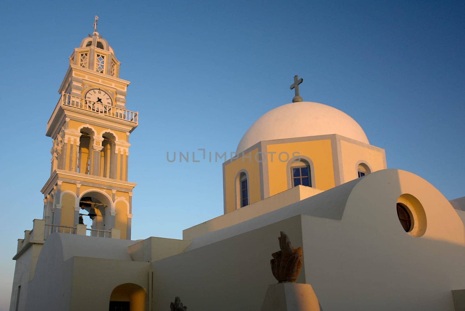 Cathedral in Santorini