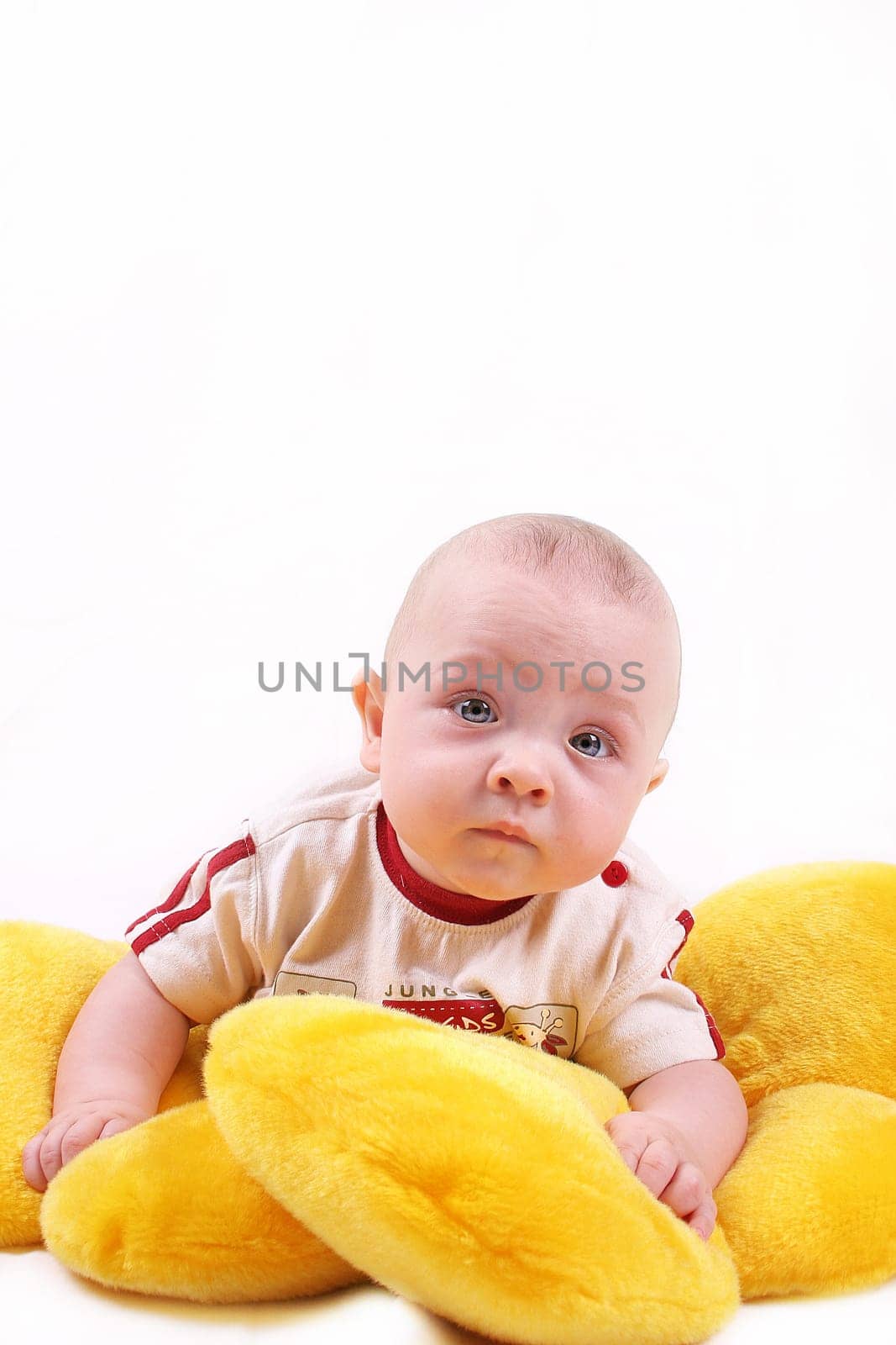 Child on pillow