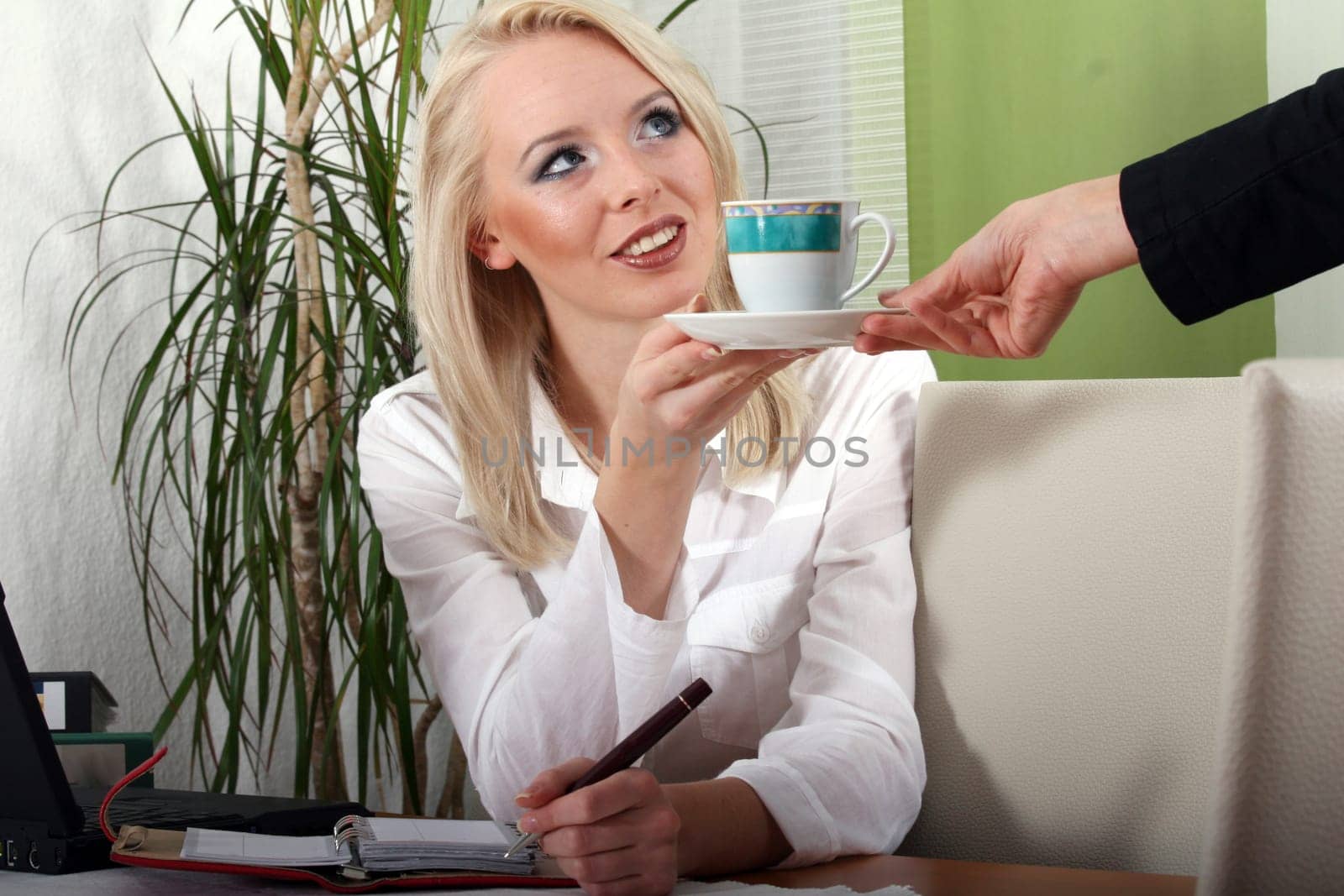 Coffee break in the office
