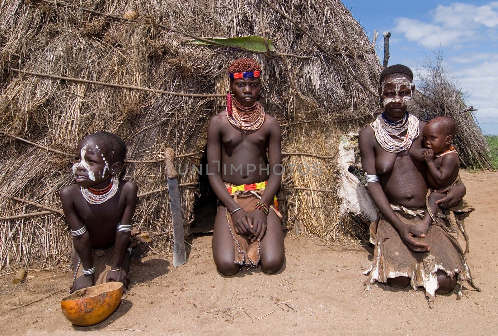 Karo Village,Southern Ethiopia