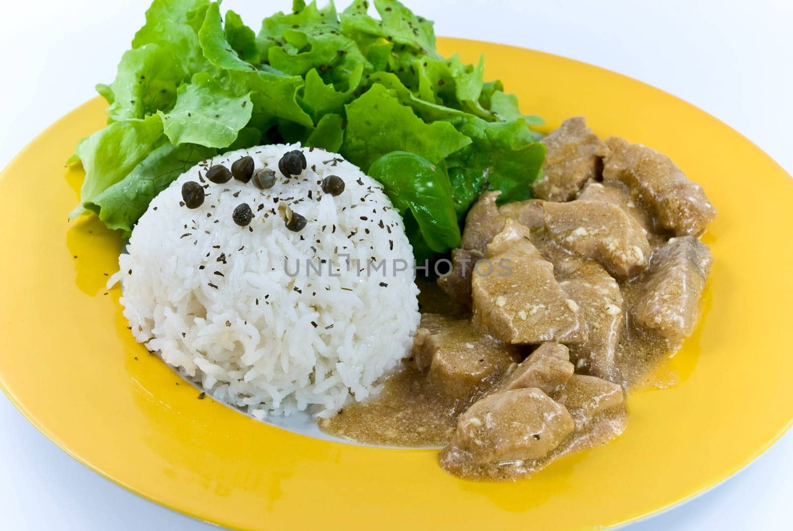 Gourmet Sliced Meat with Rice 5
