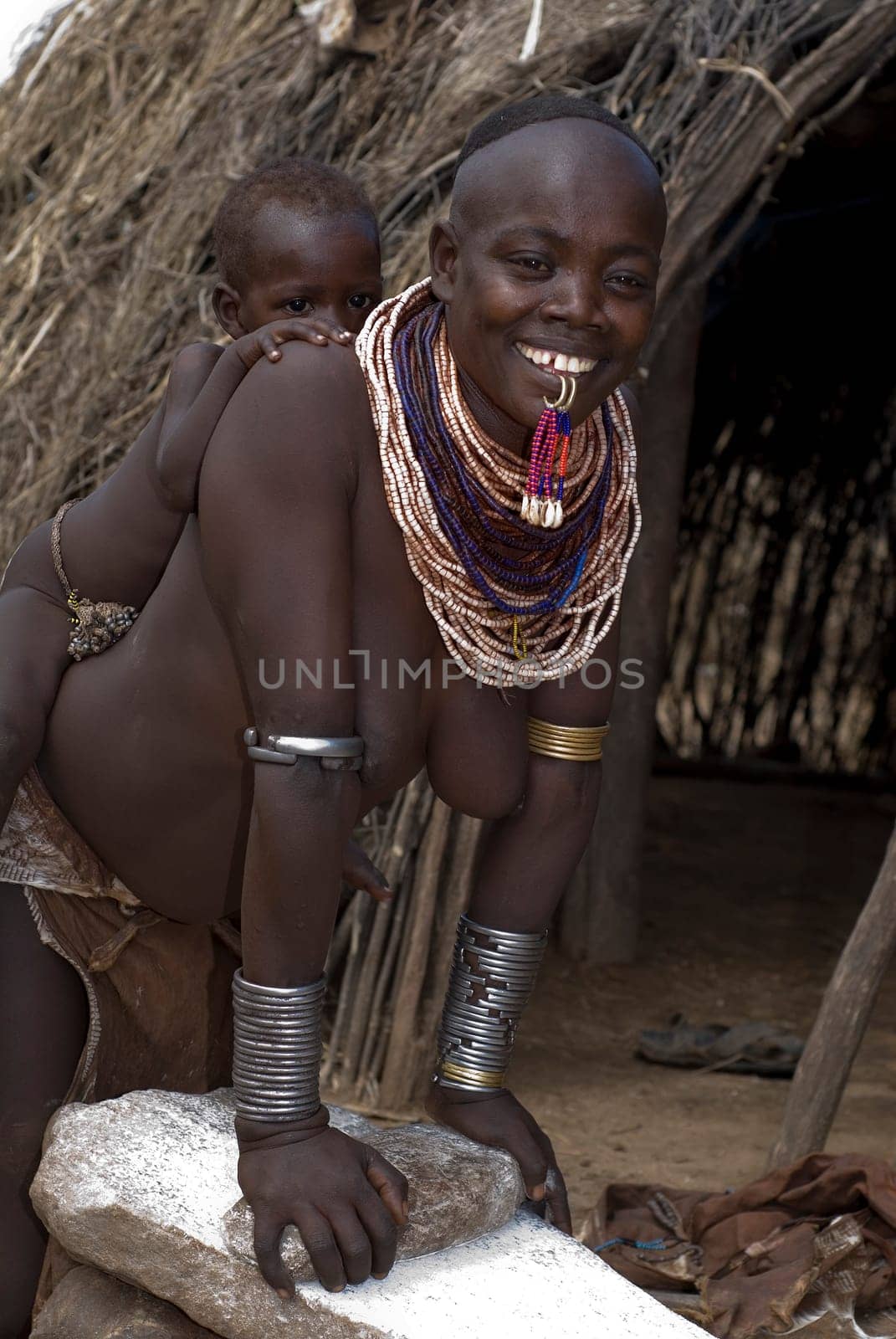 Karo Woman,Southern Ethiopia