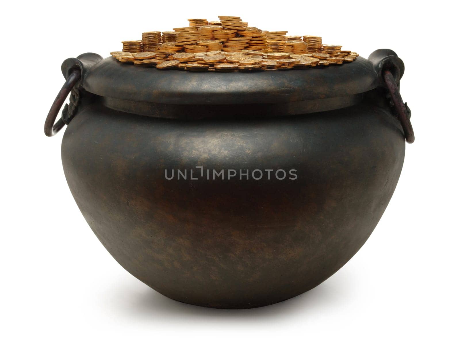 Iron Cauldron Full of Gold