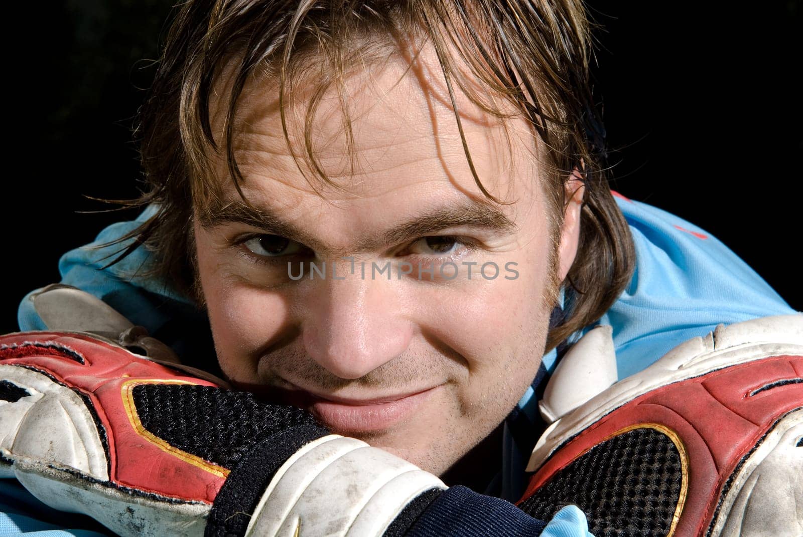 Sportsman portrait