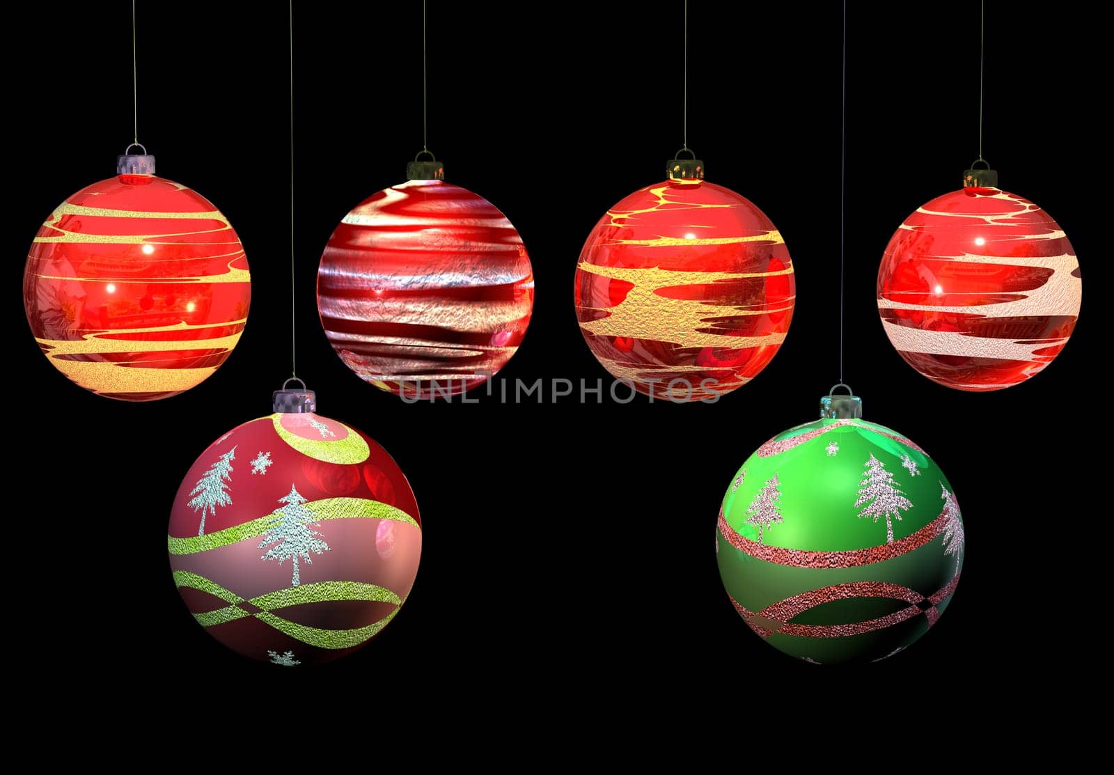 Christmas baubles