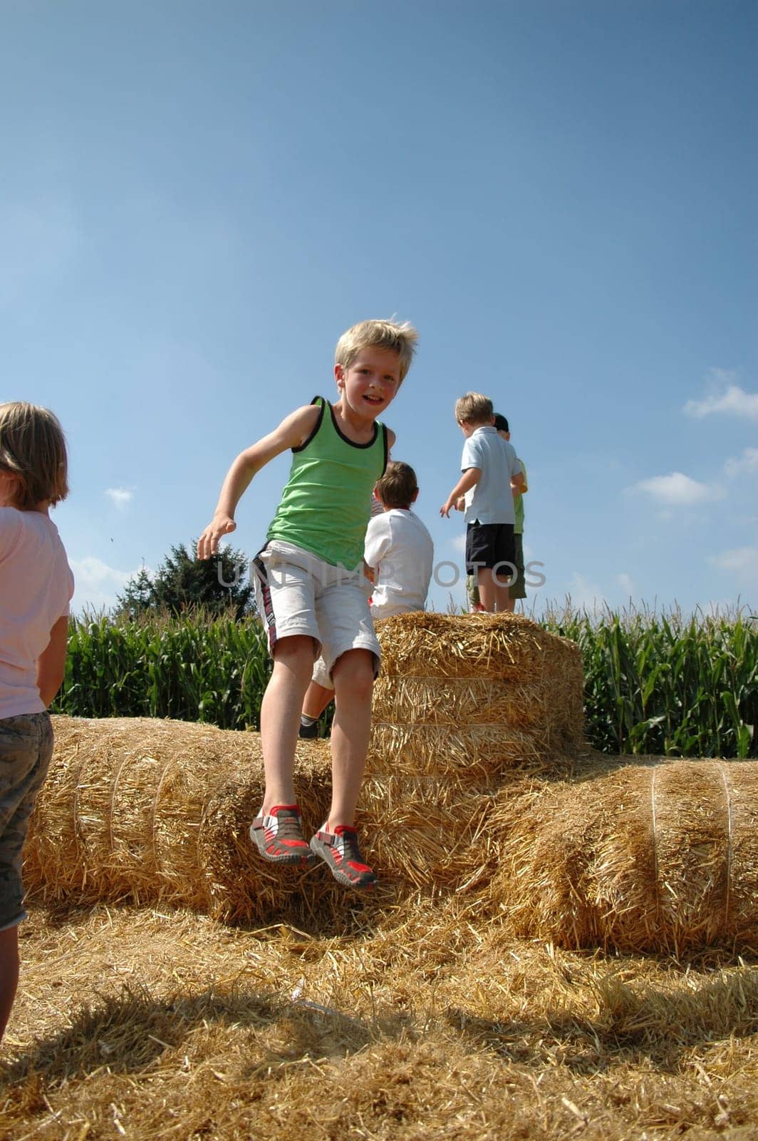 Straw hopper