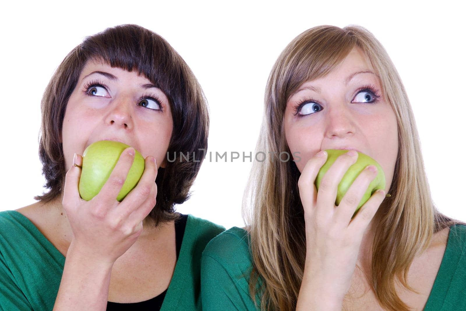 Eating apples