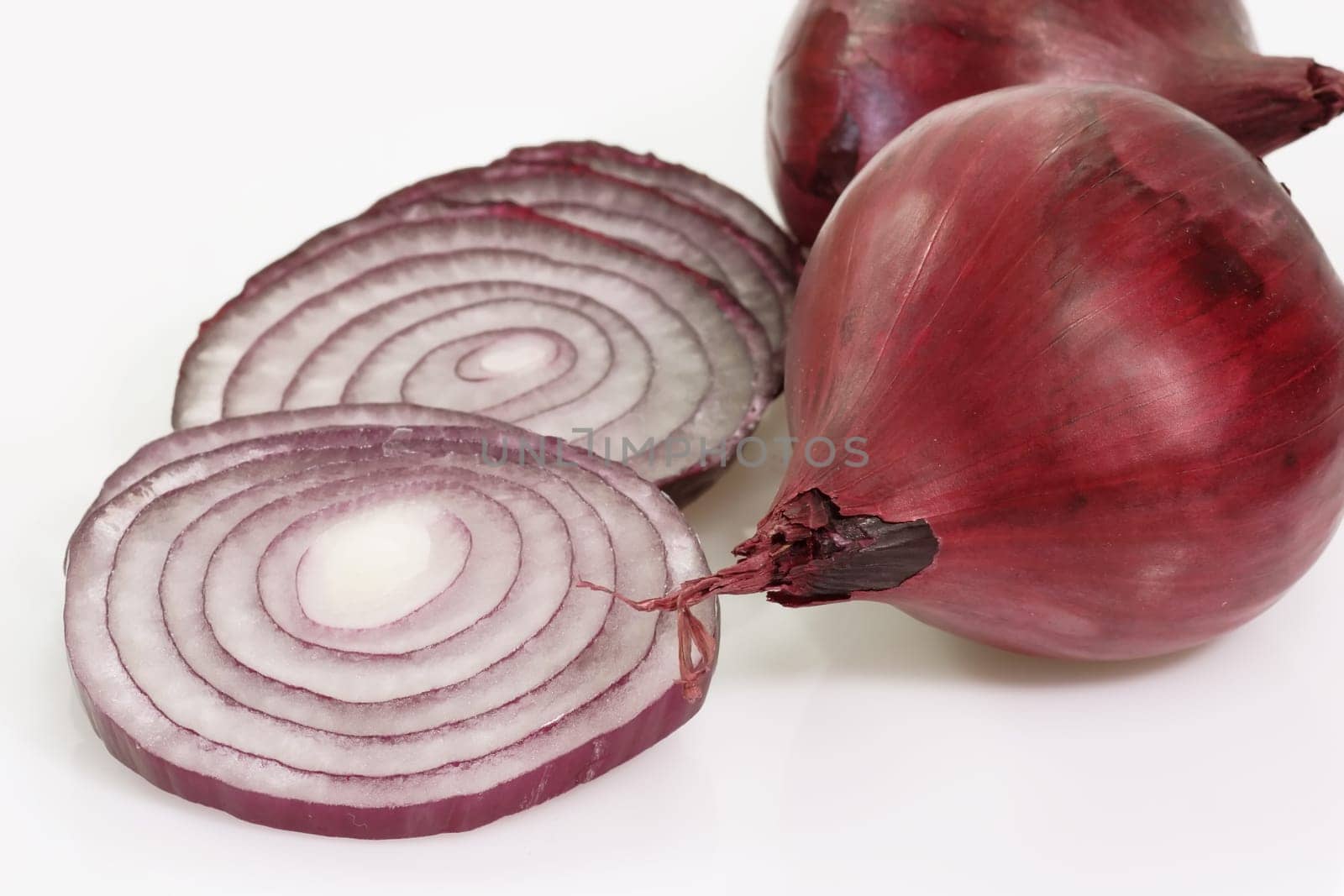 Sliced onions