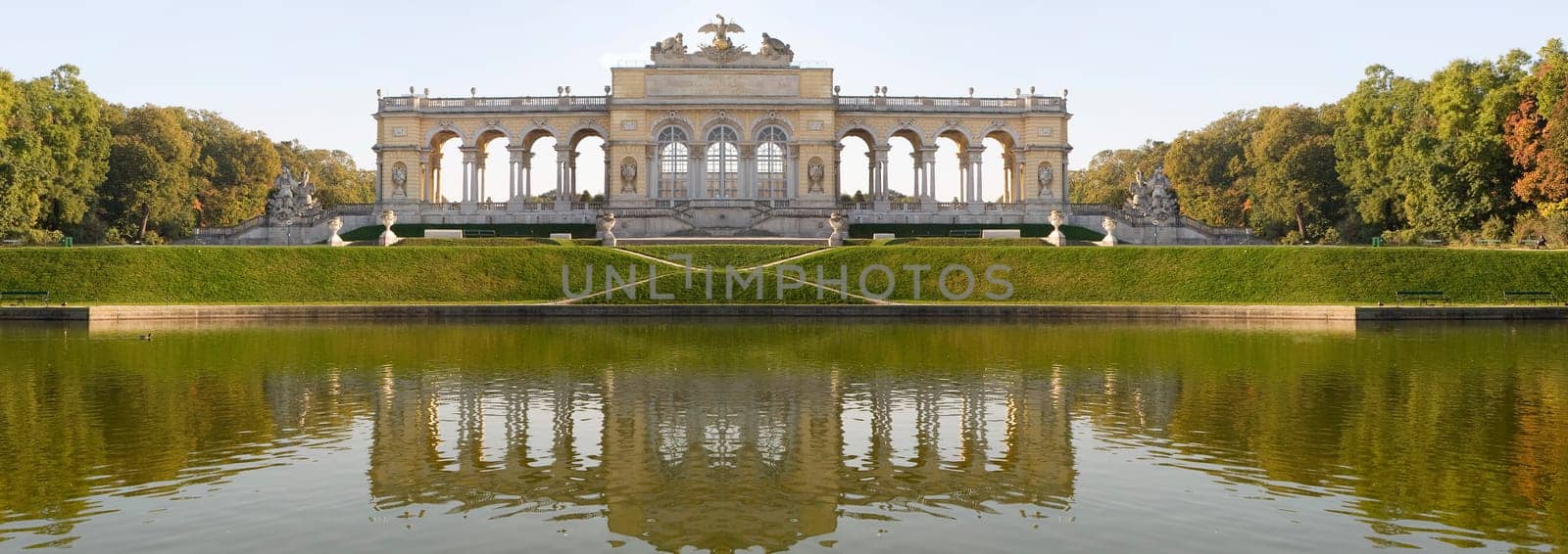 Panorama photo Gloriette,Vienna