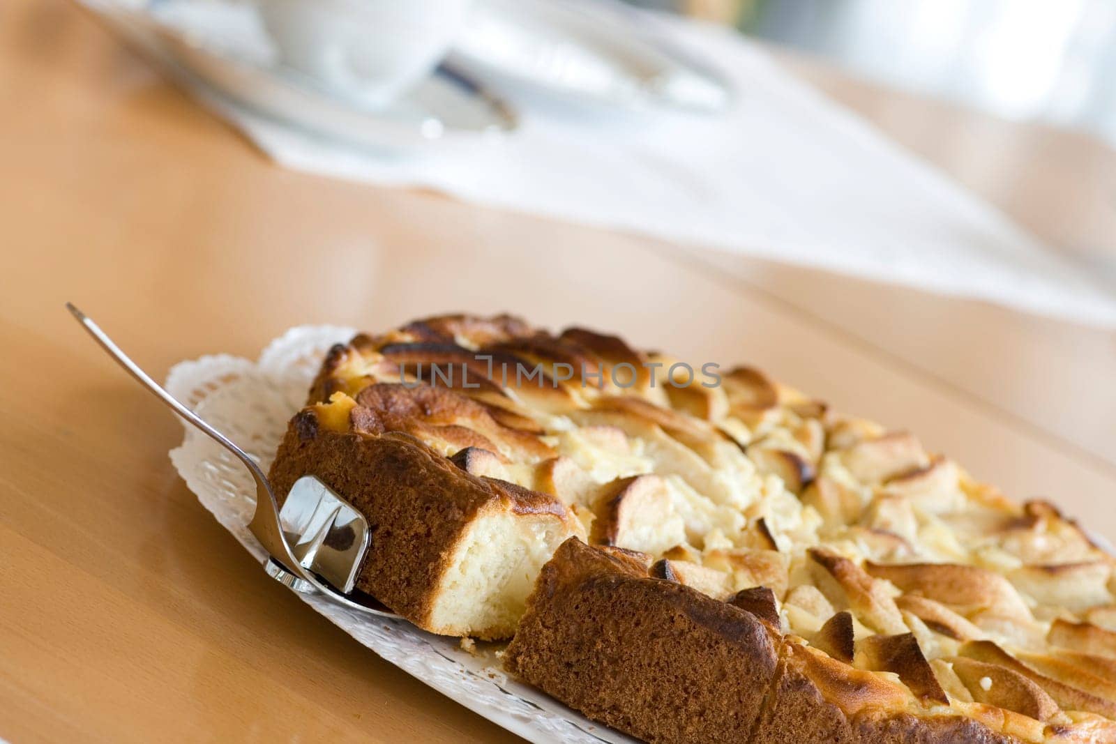Apple Curd Cake