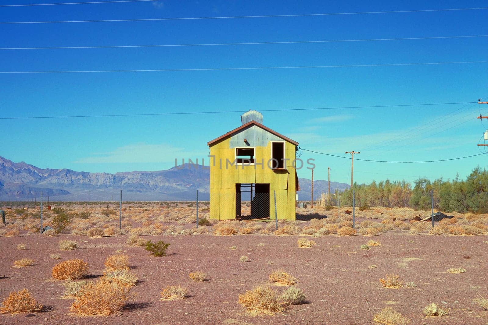 House in the Nevada desert