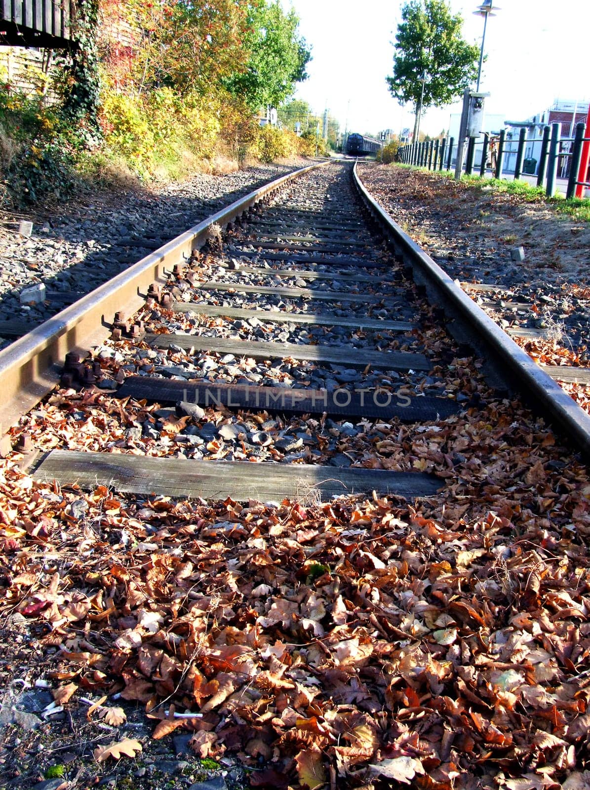 Railroad tracks