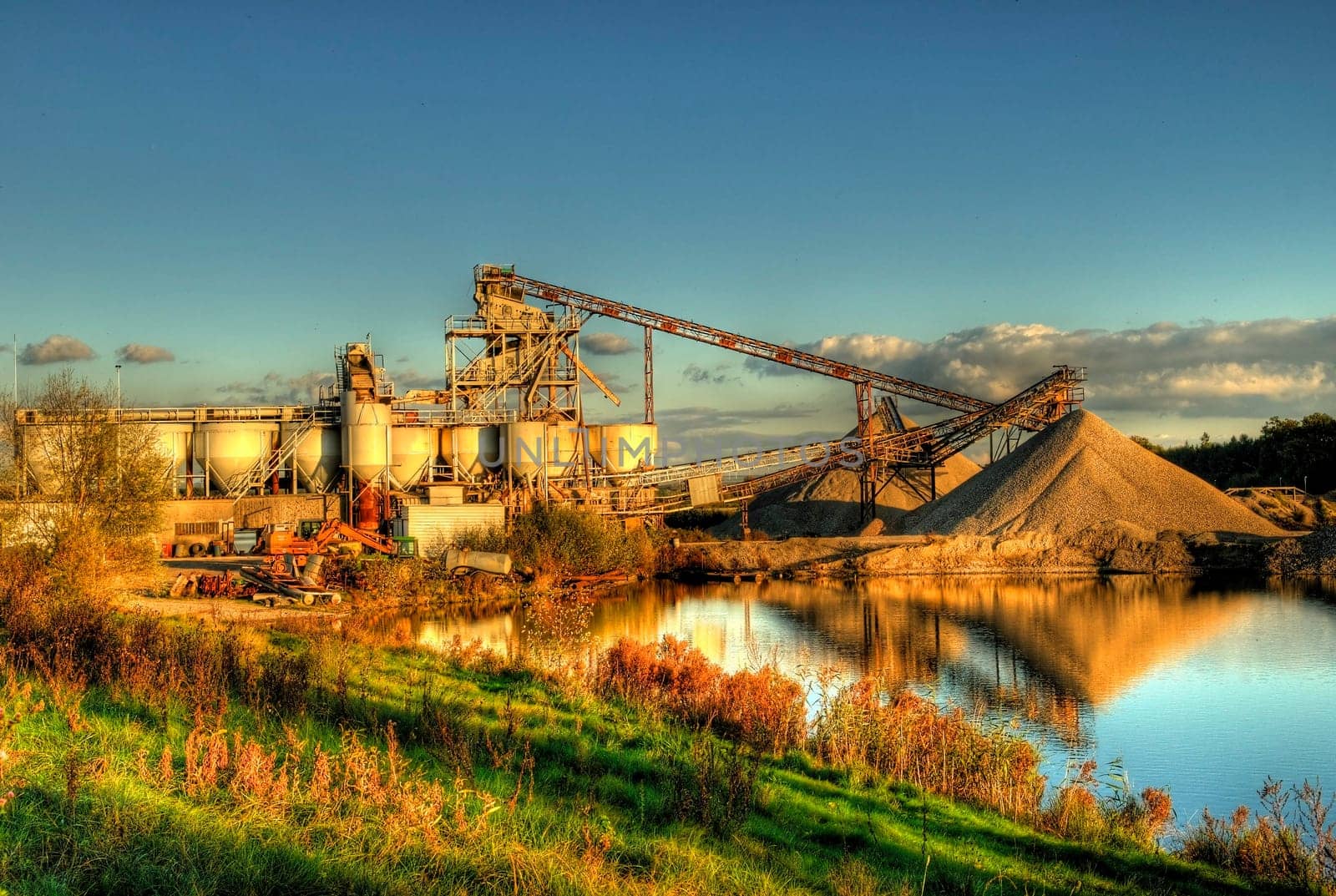 Lippesee gravel plant
