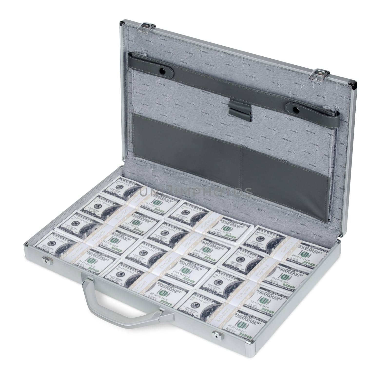 Suitcase full of money