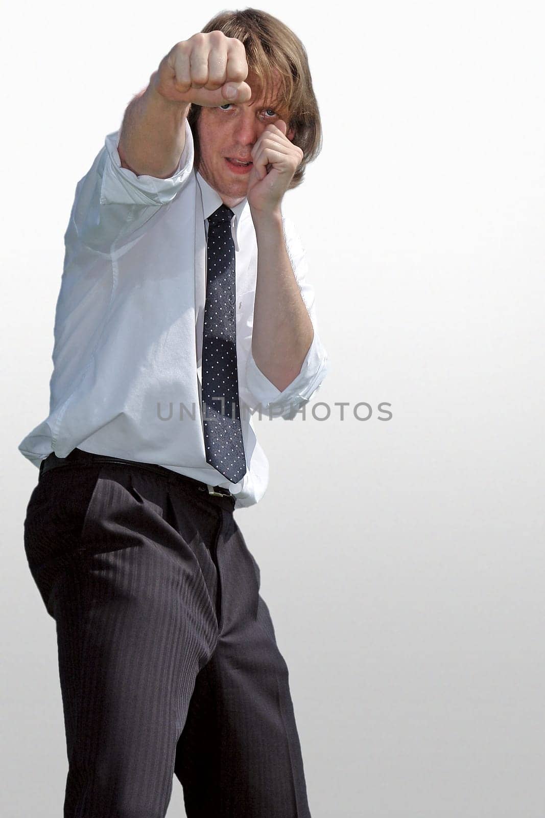 Combative Pose