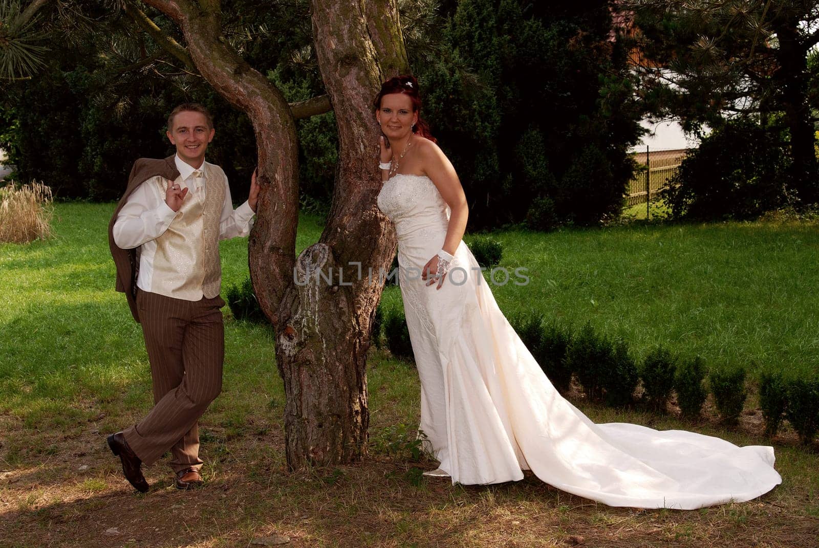 Bride and groom