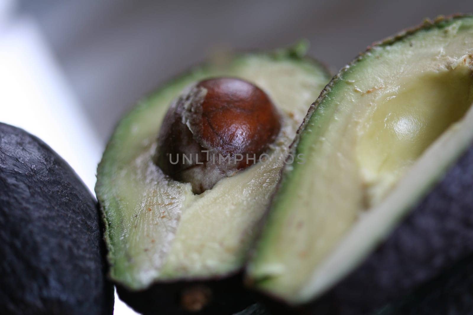 Avocado halves