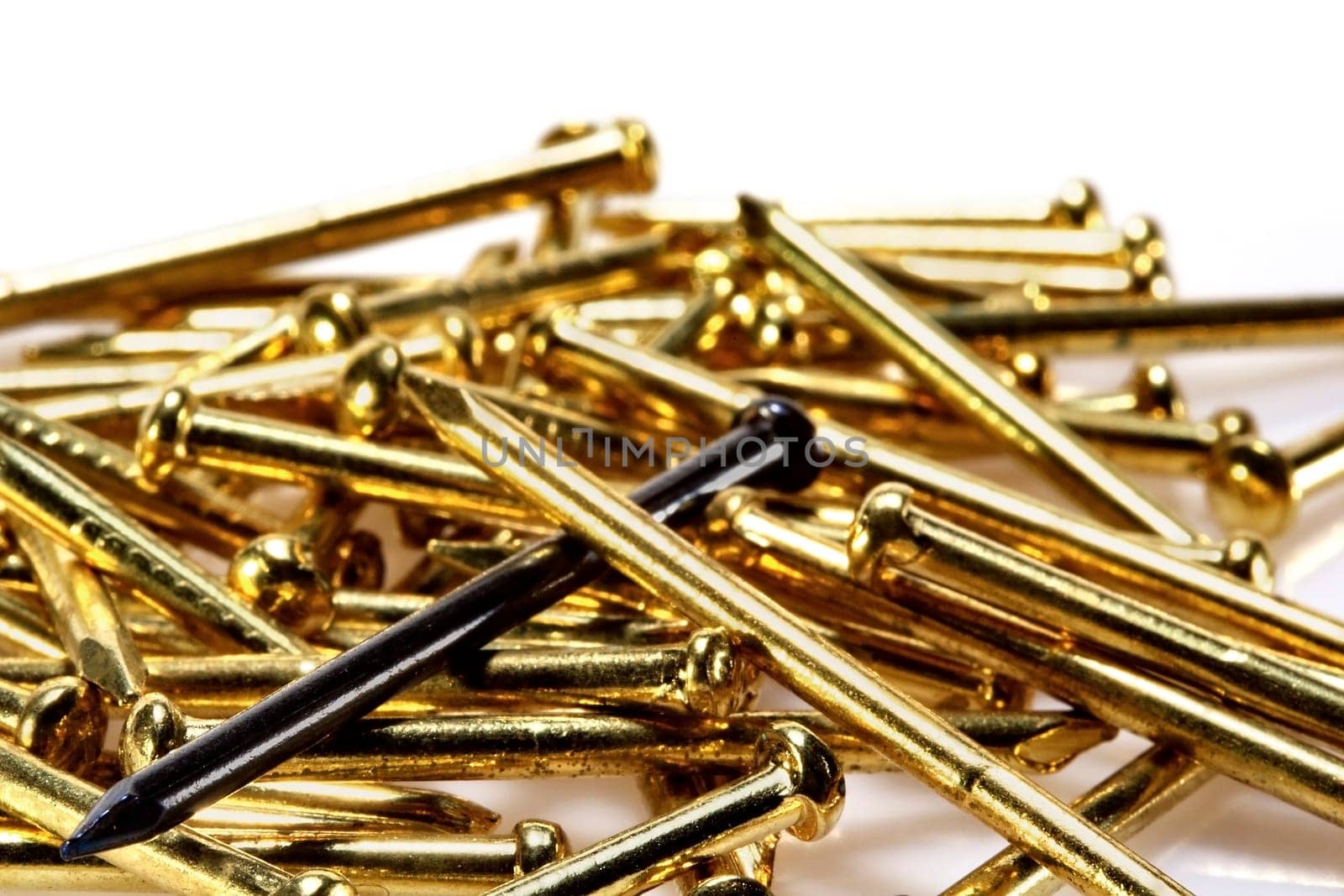 nail or pin or spike