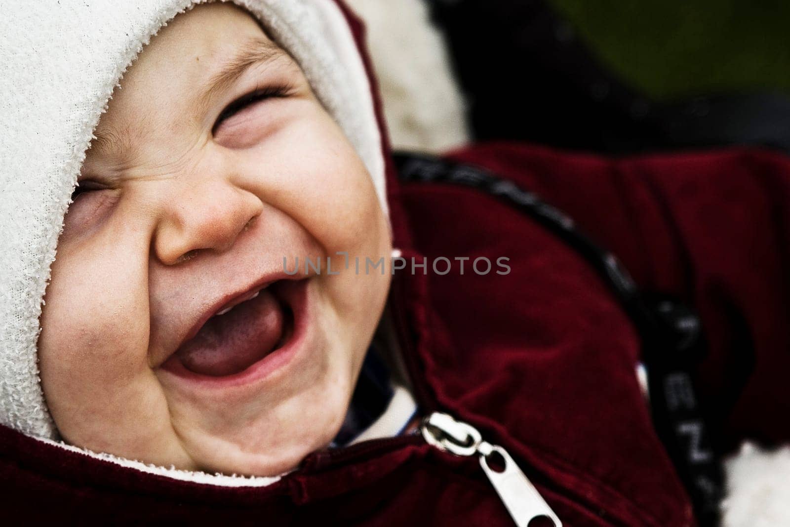 cheerful girl