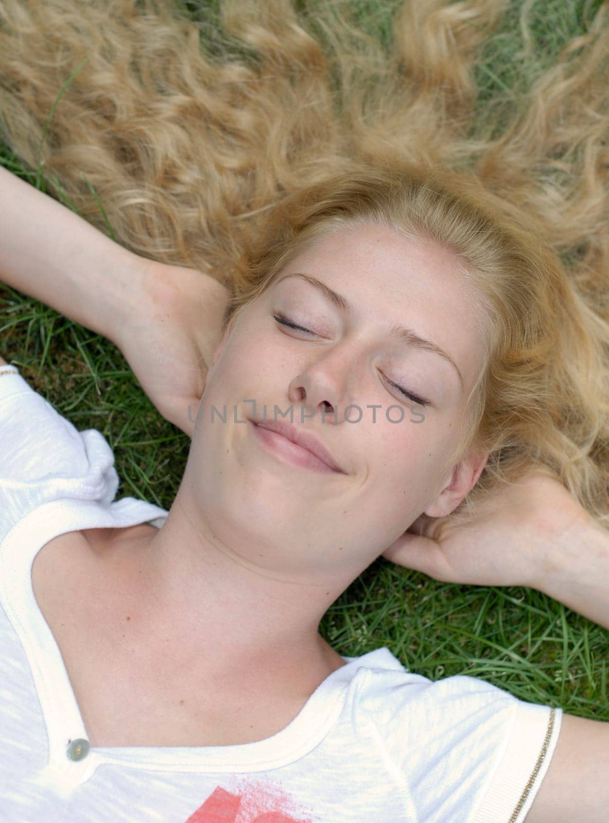 Young woman relaxing