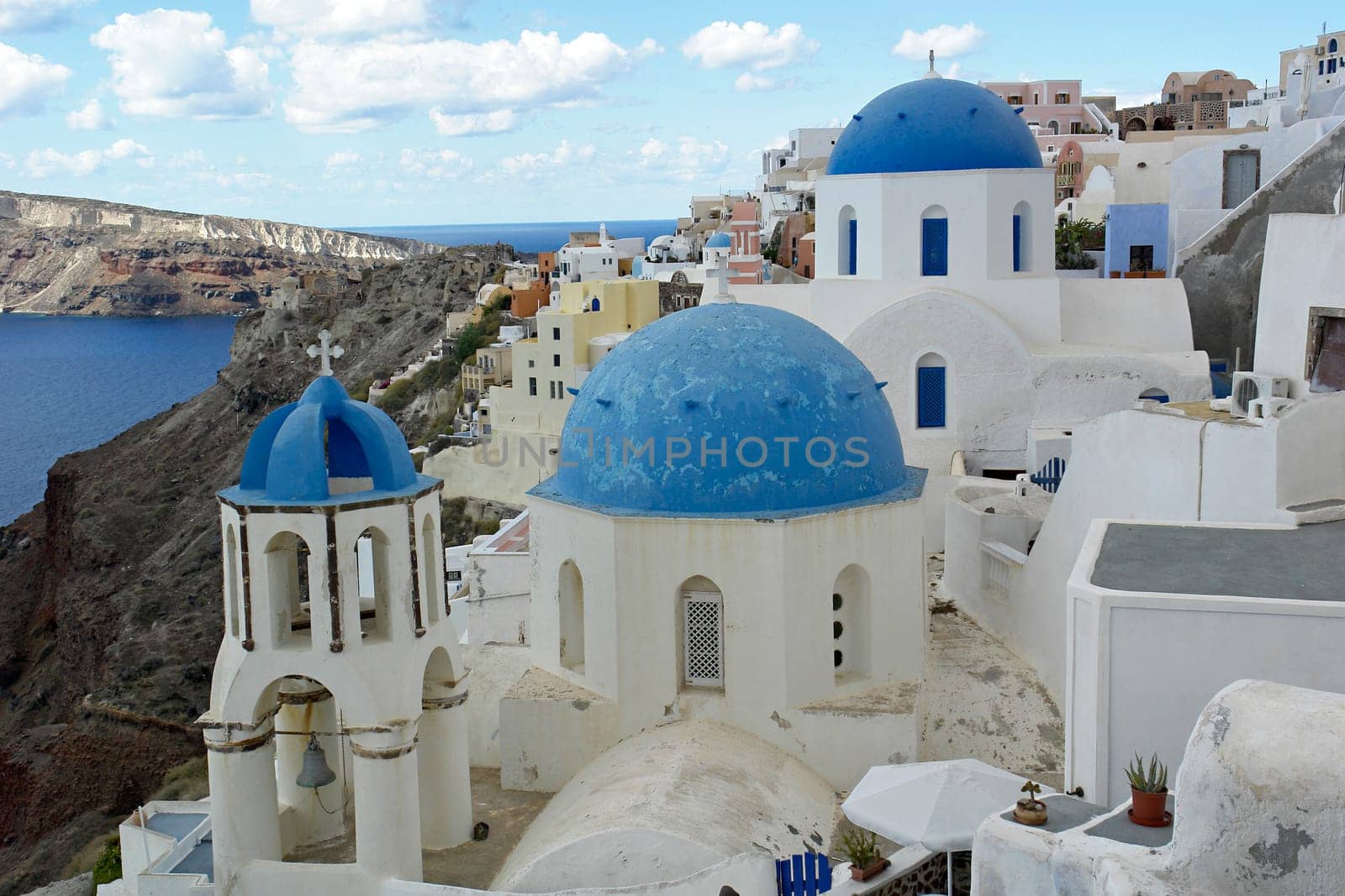Blue Dome in Oia,Santorini