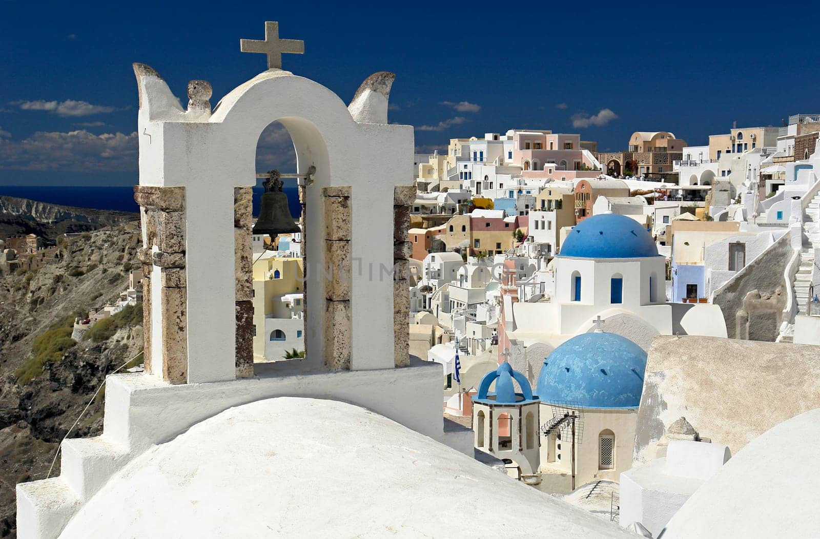 Churches in Oia,Santorini