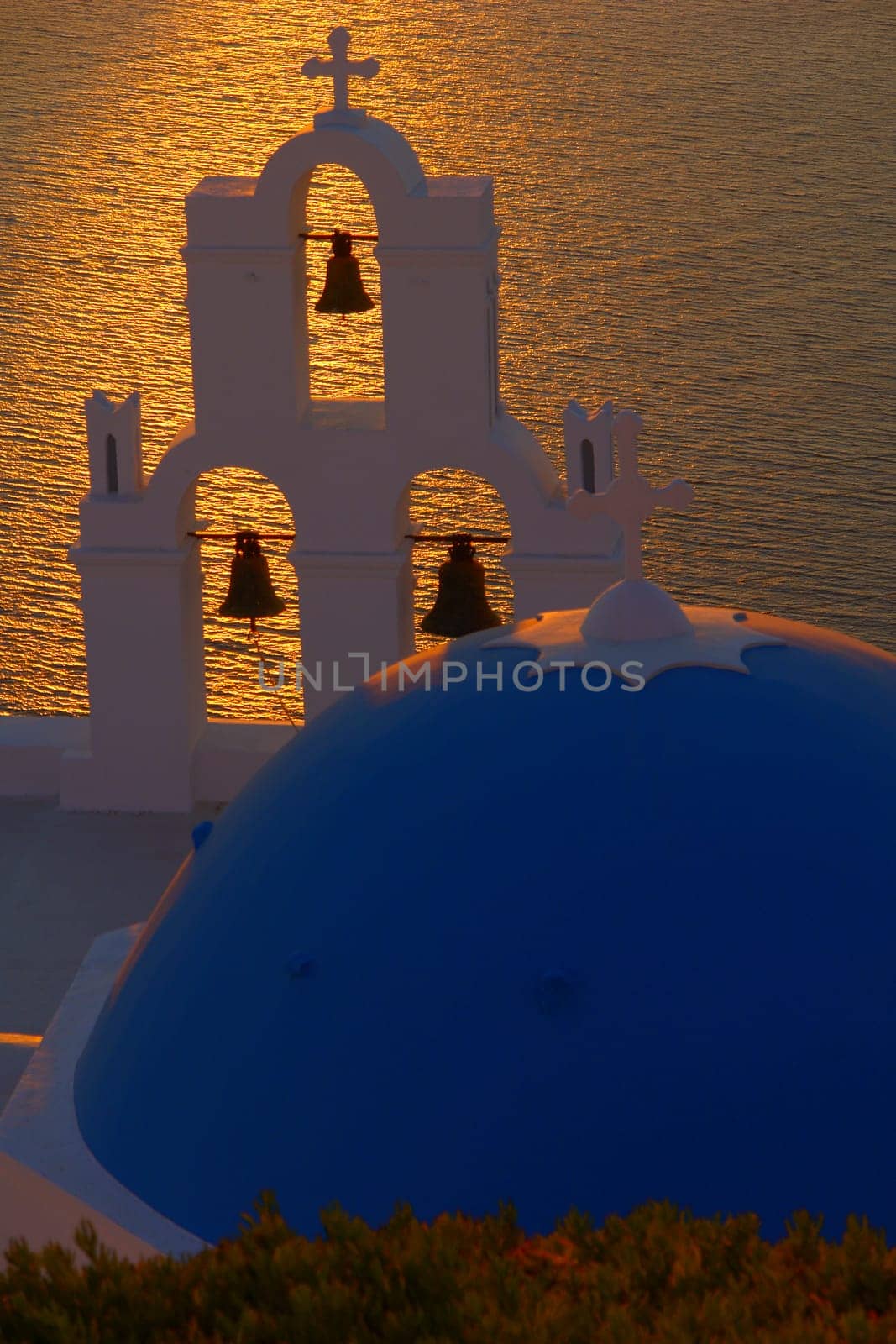 Church at sunset