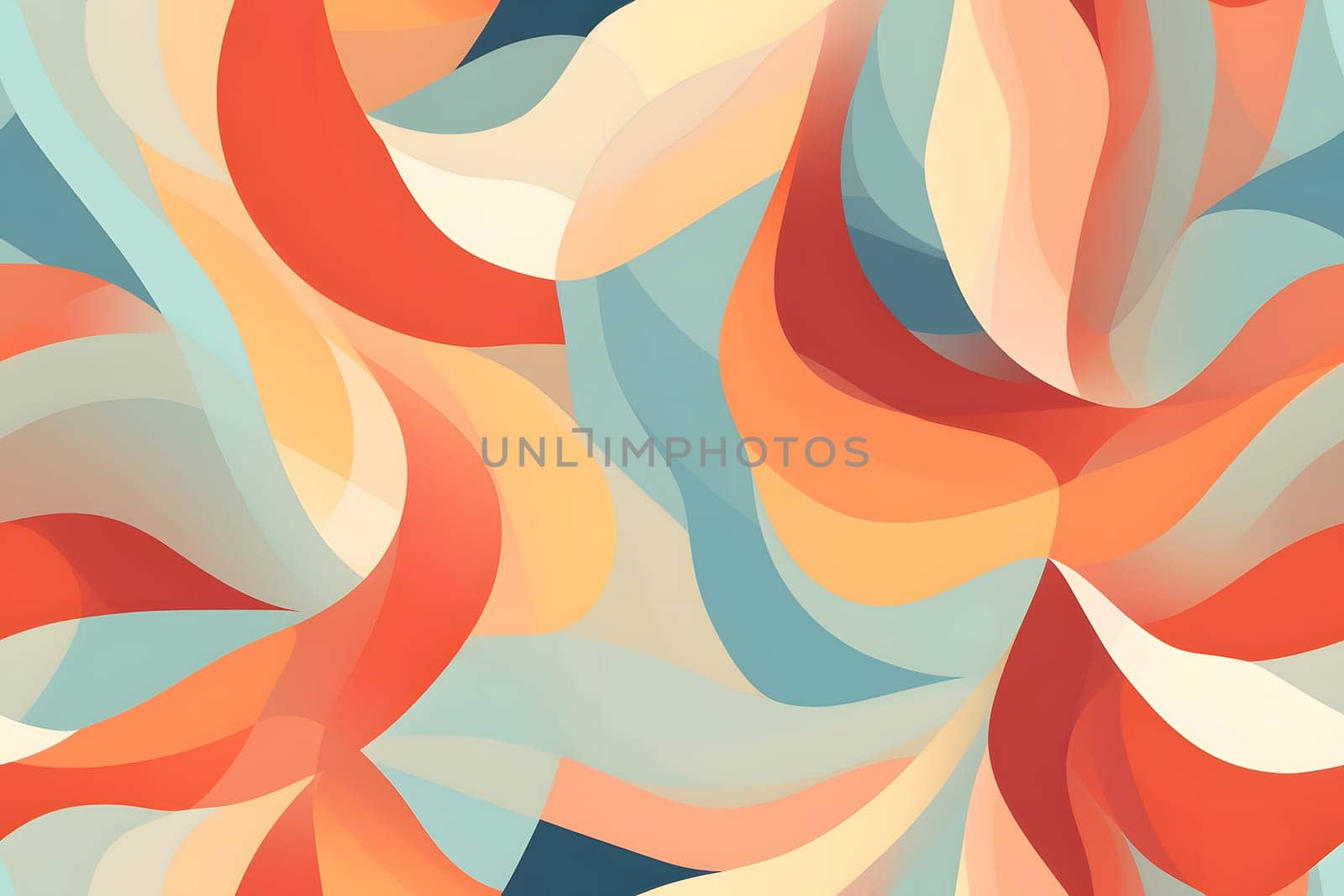 A cool seamless abstract doodle pattern inspired by 00s, neural network generated image by z1b