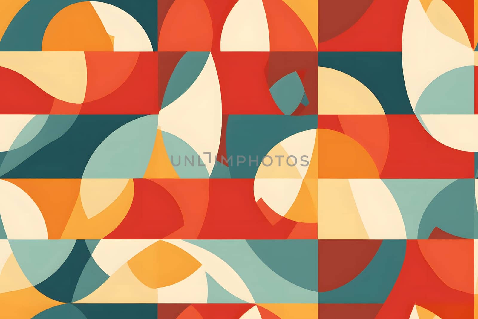 A cool seamless abstract doodle pattern inspired by 00s, neural network generated image by z1b