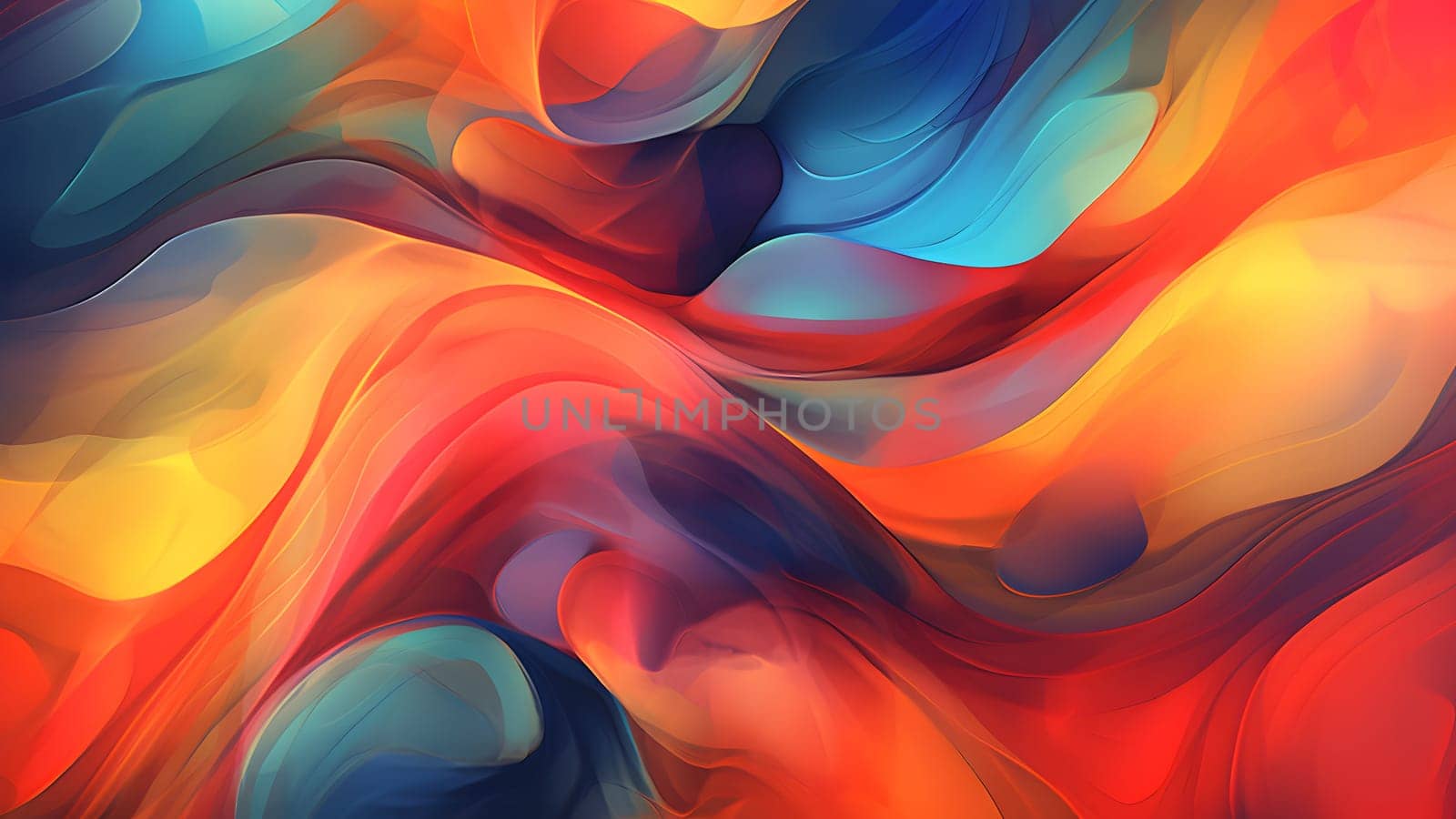 abstract colorful shapeless artistic unobtrusive background and wallpaper, neural network generated image by z1b