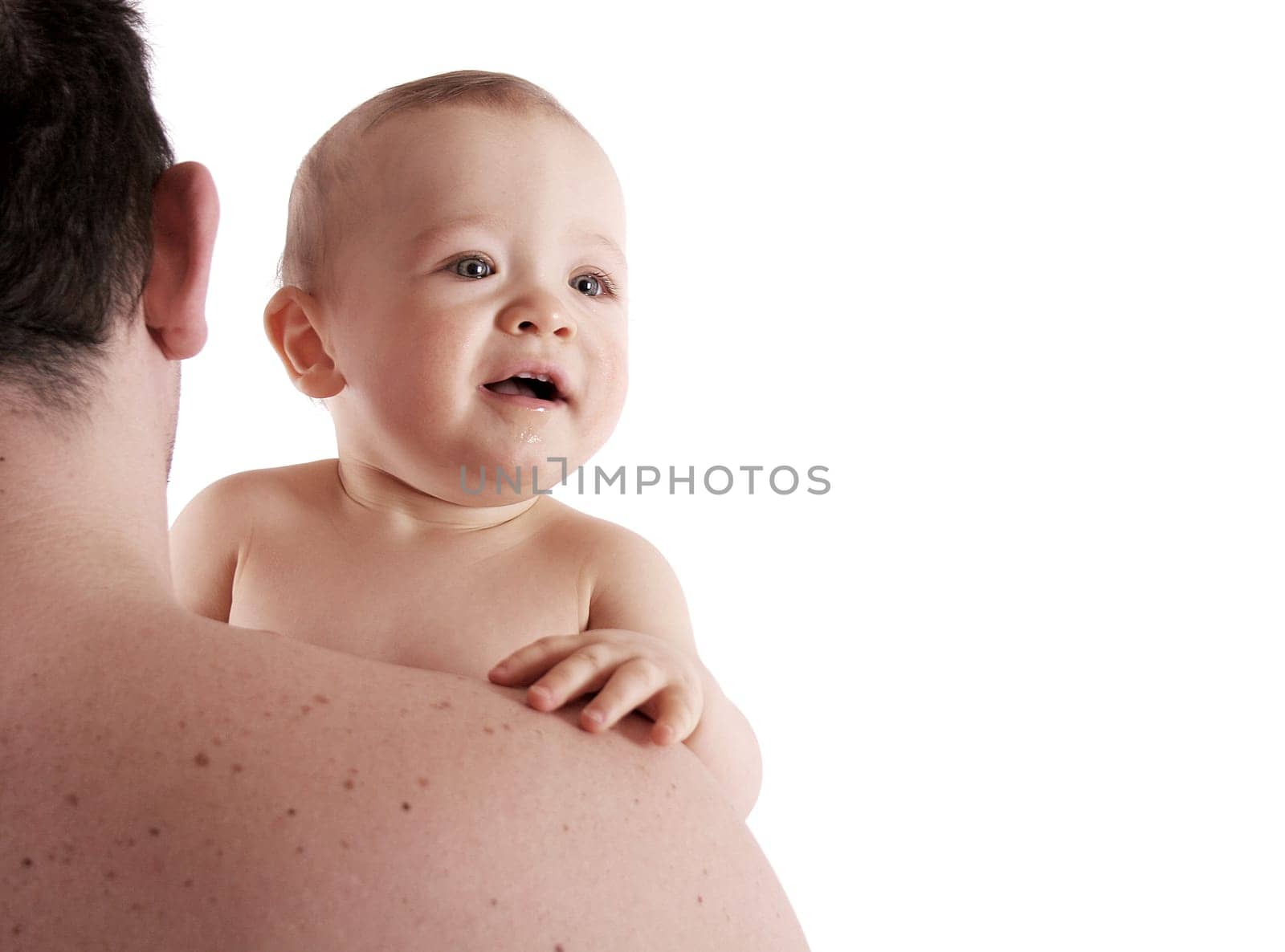 Dad with son