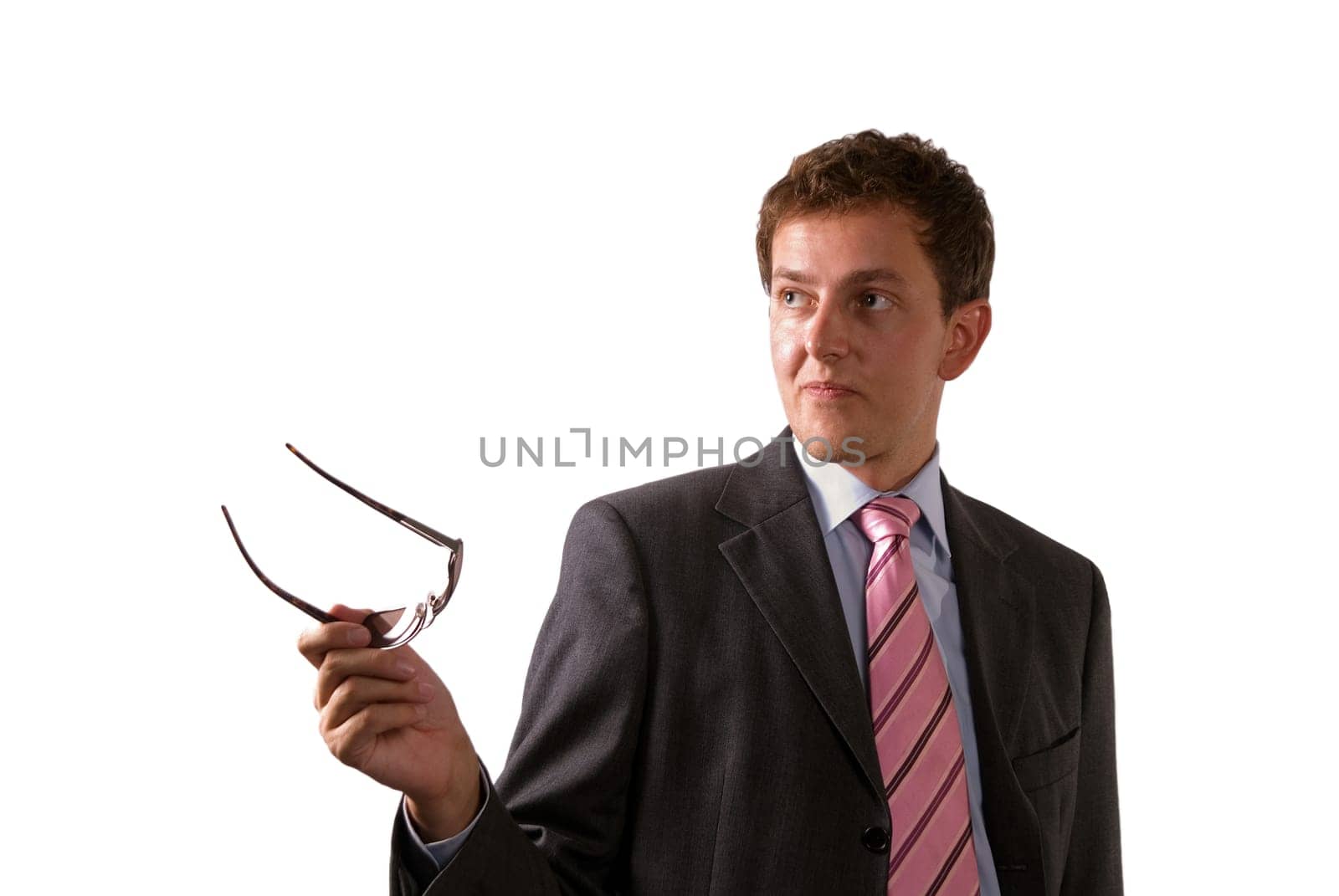 Businessman with glasses