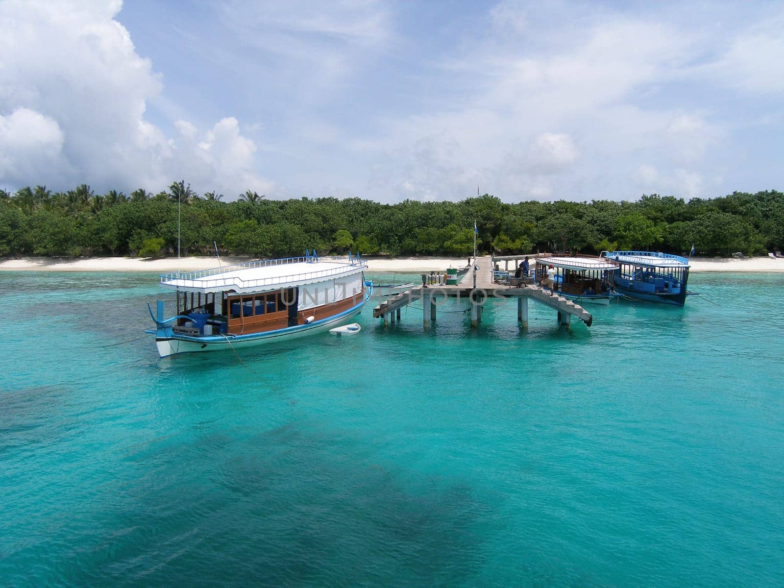 This is what the dive boats of the Maldives look like at the moment. Taken in Baa Atoll.