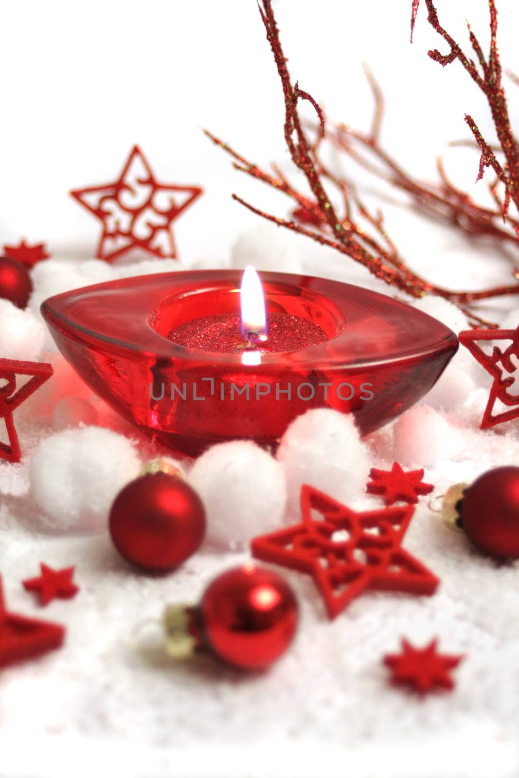 Christmas in red