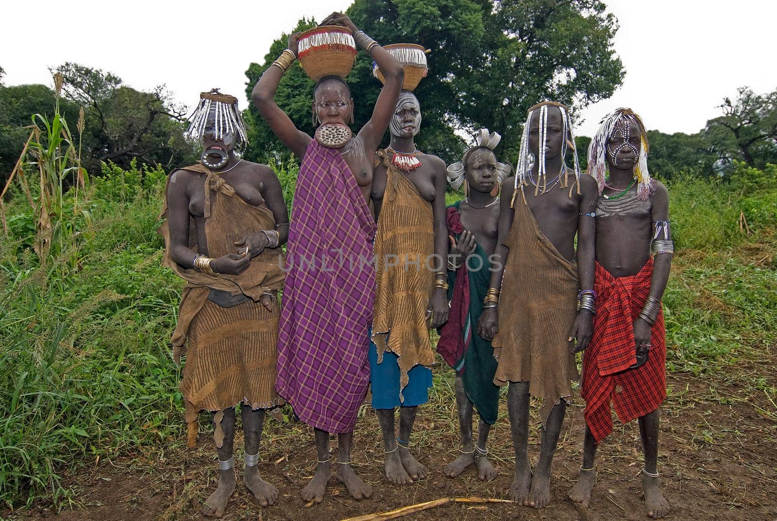 Mursi Plate Lip Women,Ethiopia