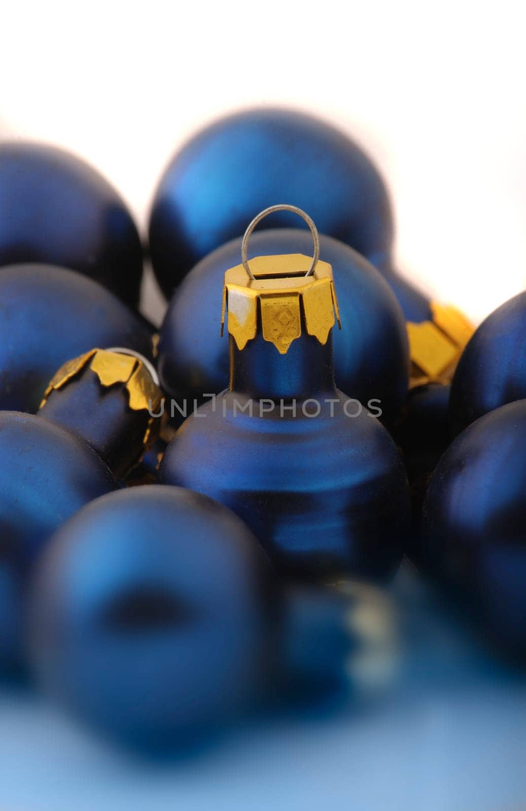 Blue Christmas Ornaments