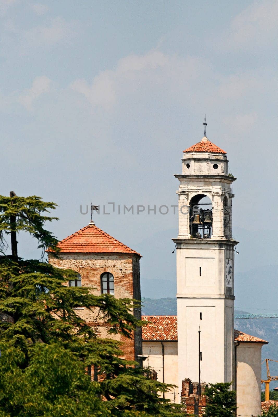 Lazise, Kirchturm, Gardasee
