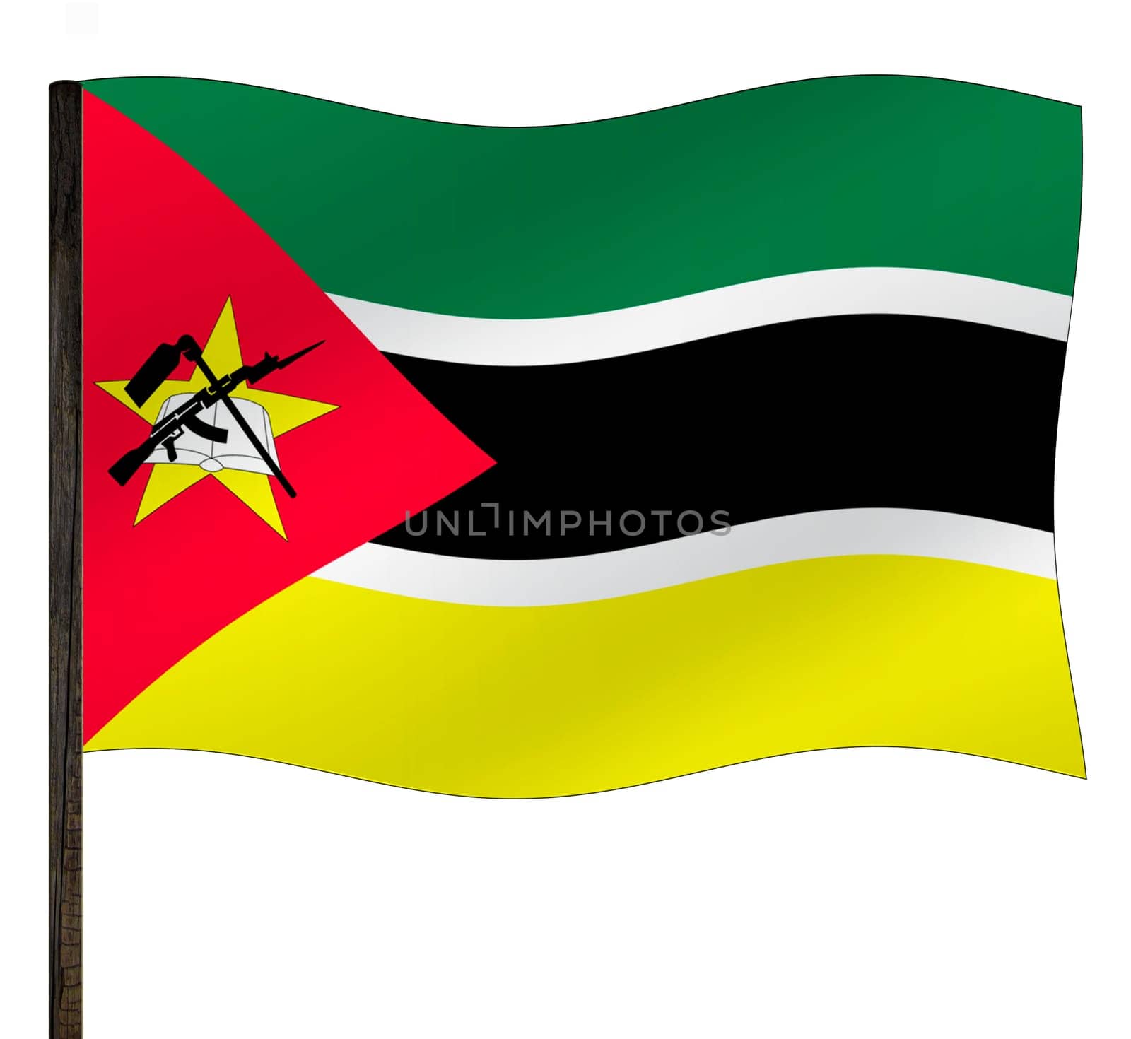 Flag of Mozambique