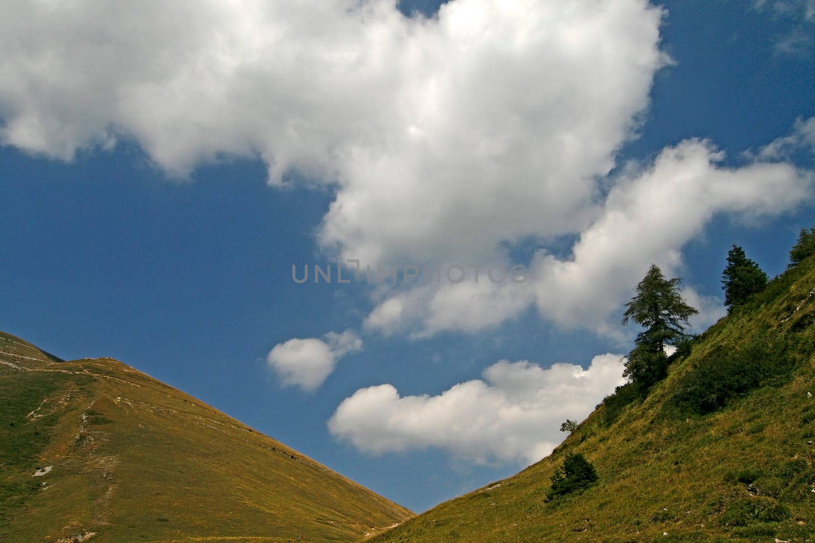 Mountain landscape on Monte Baldo