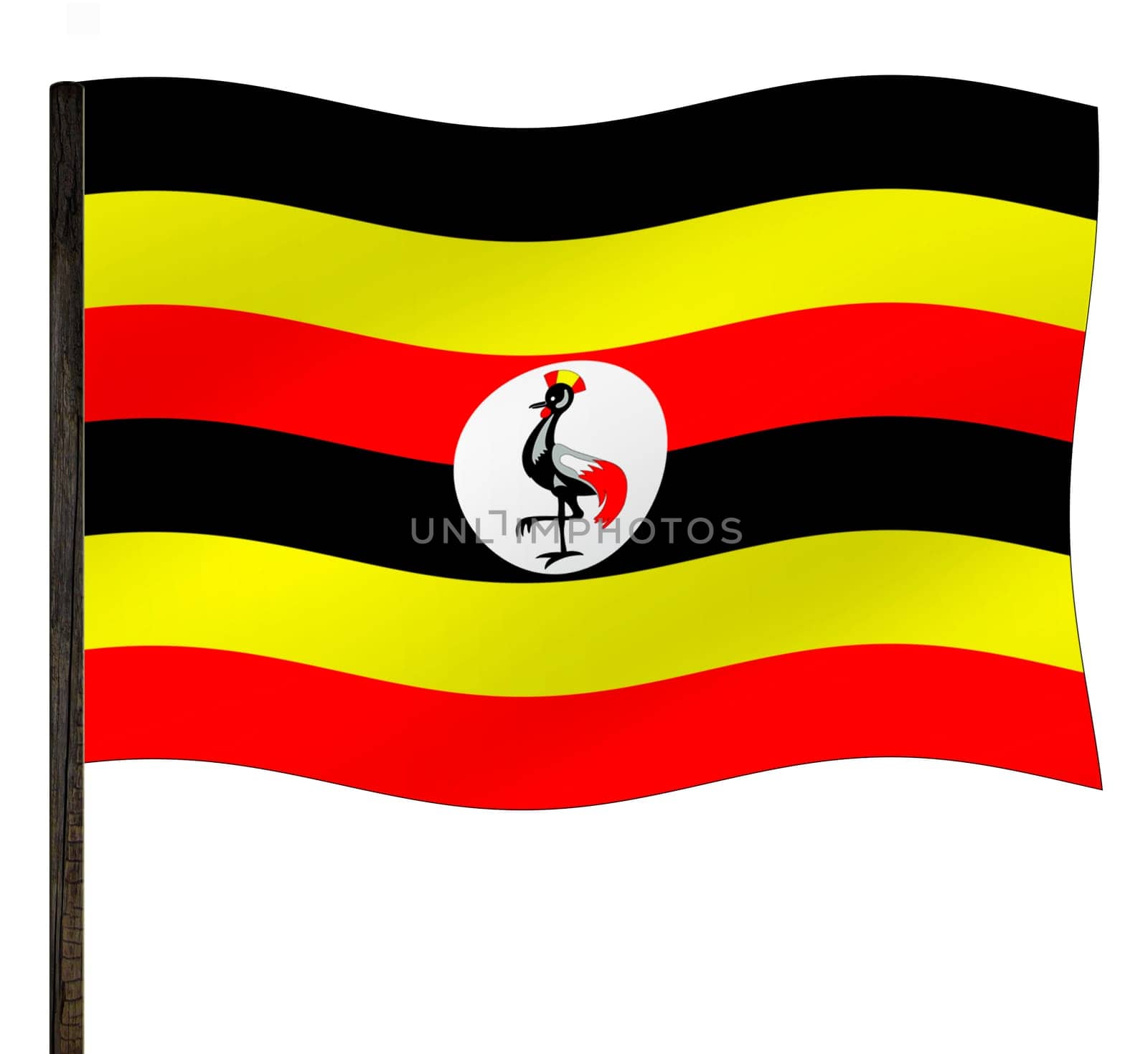 Flag Uganda