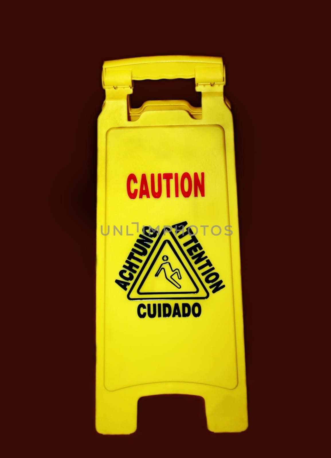 Caution danger of slipping