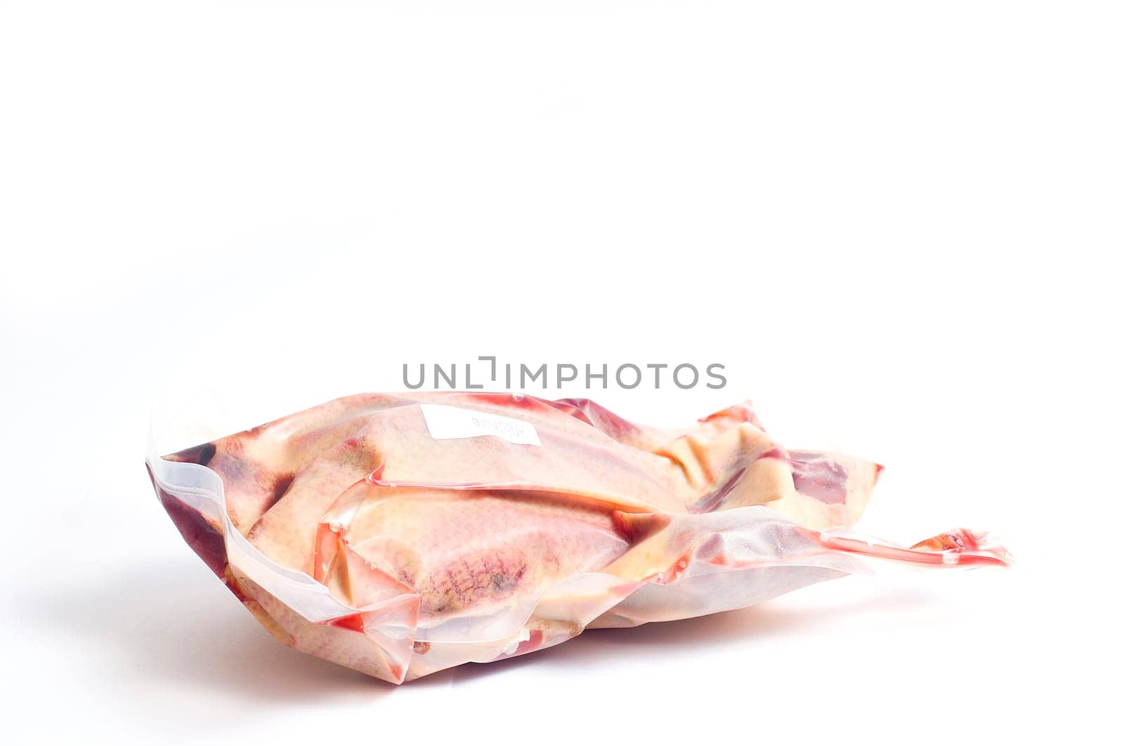 Wild duck,vacuum-packed