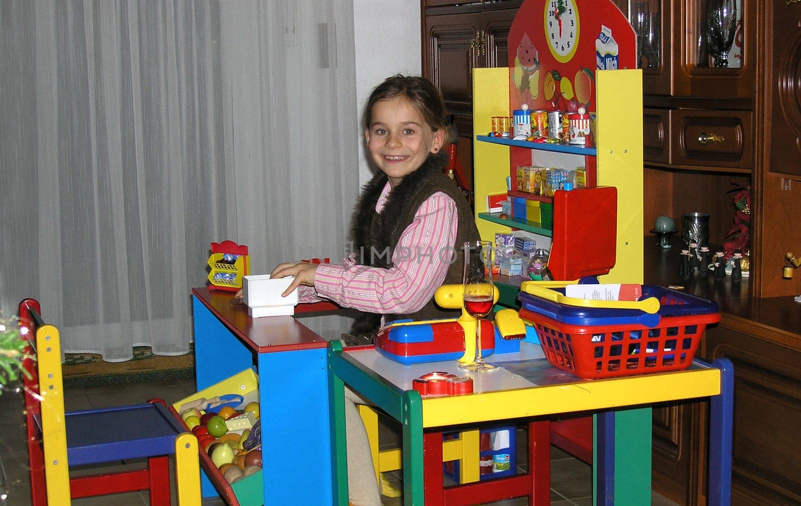 Young saleswoman