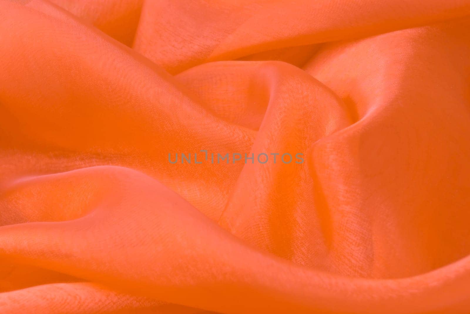 Silk in Orange - Background Abstract