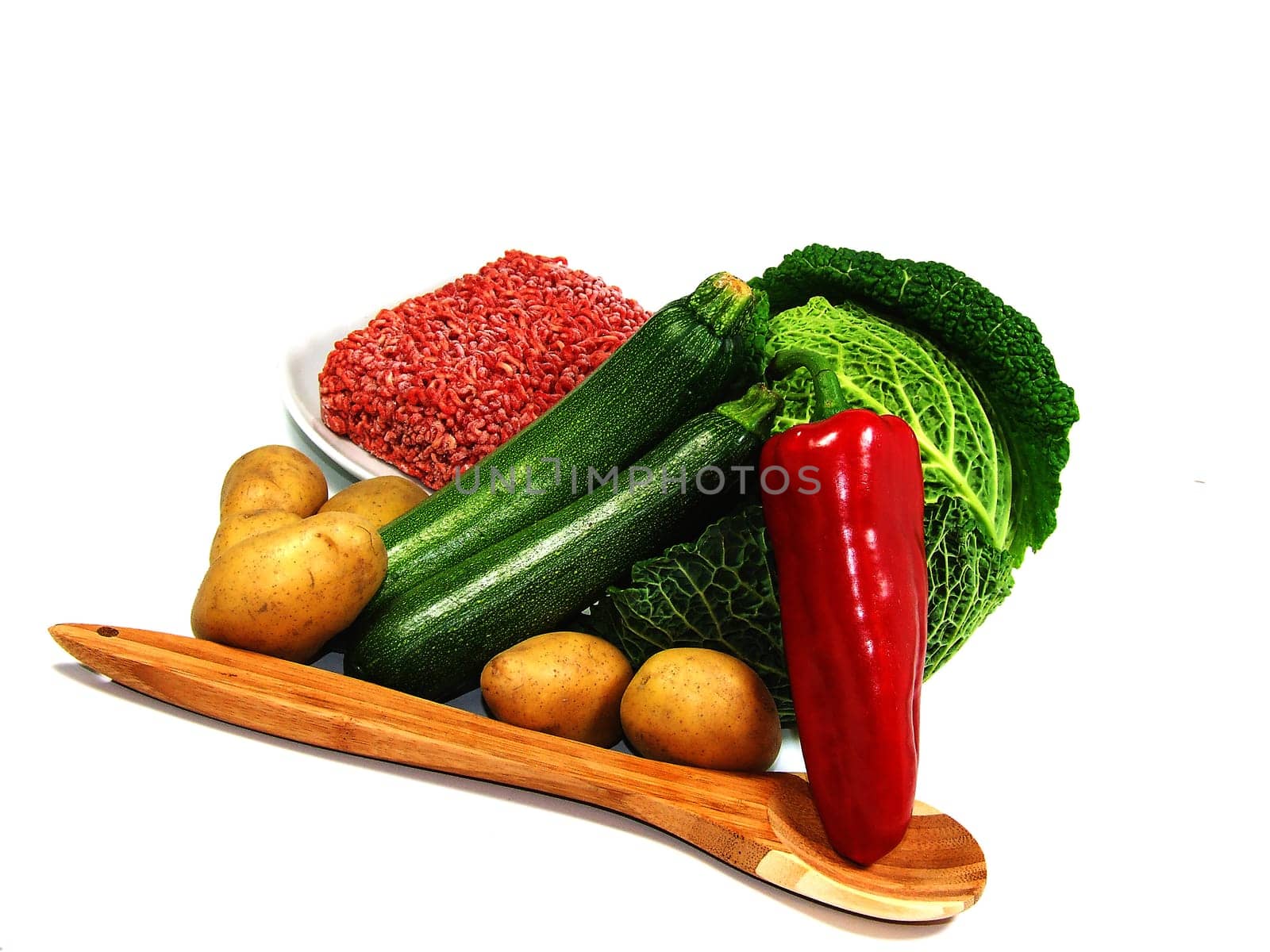 Savoy cabbage stew