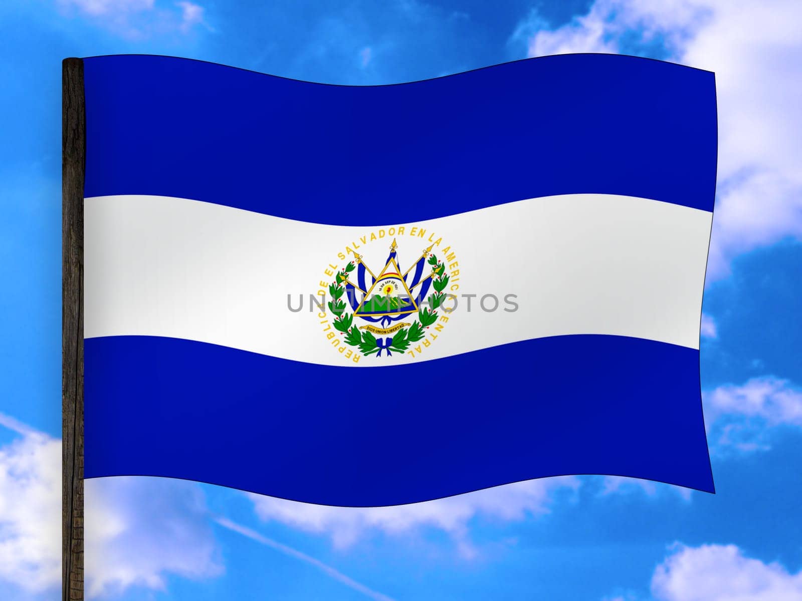 Flag of El Salvador