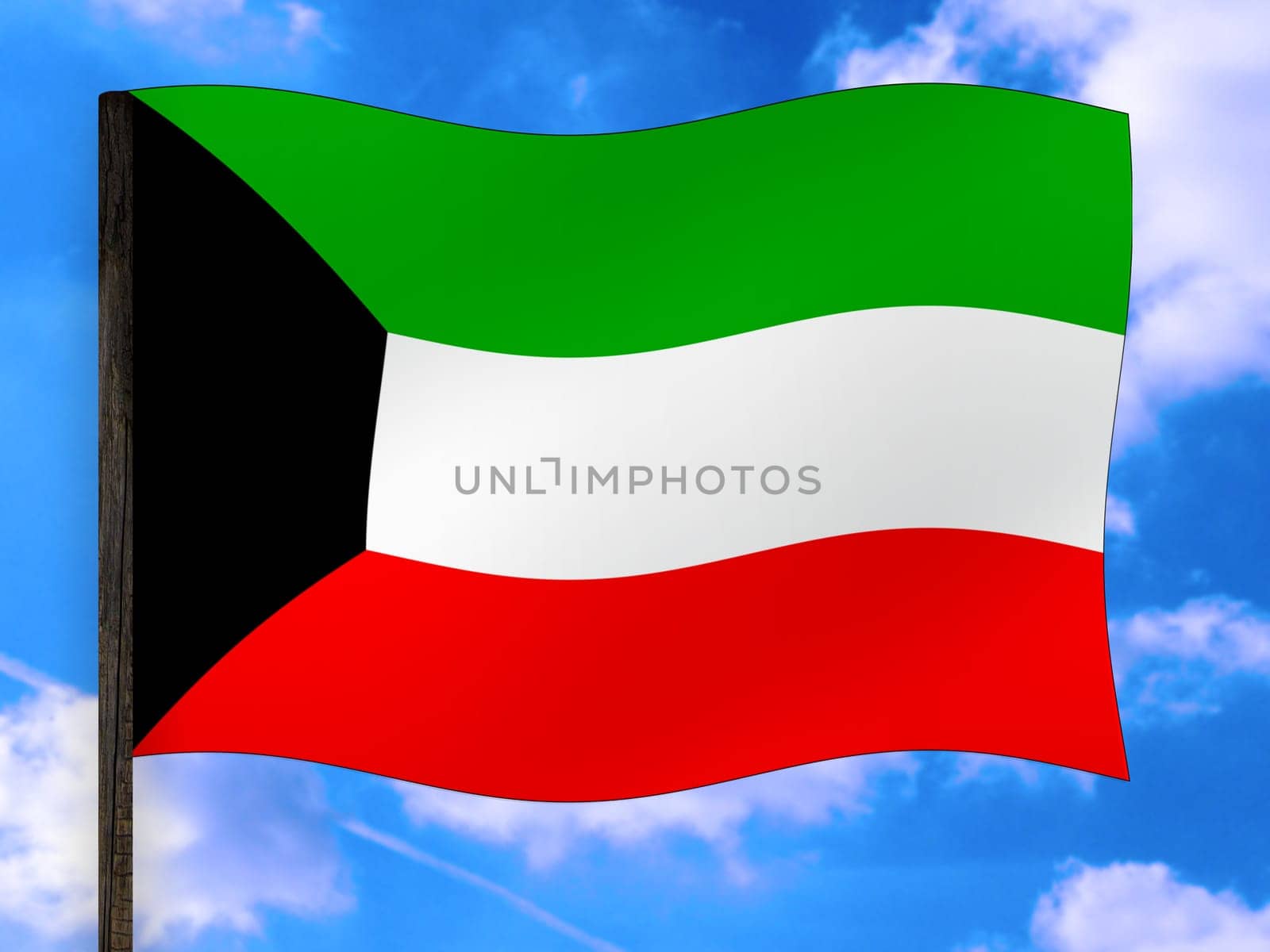 Flag of Kuwait