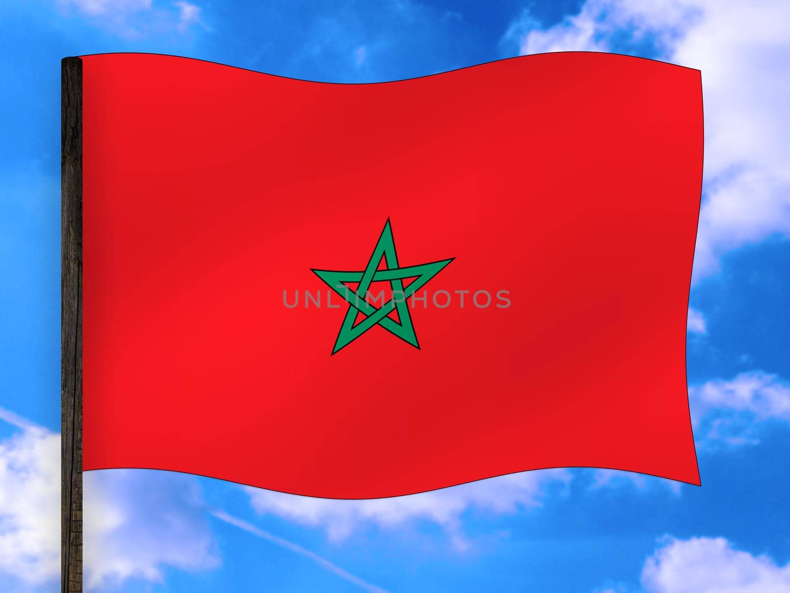 Flag of Morocco