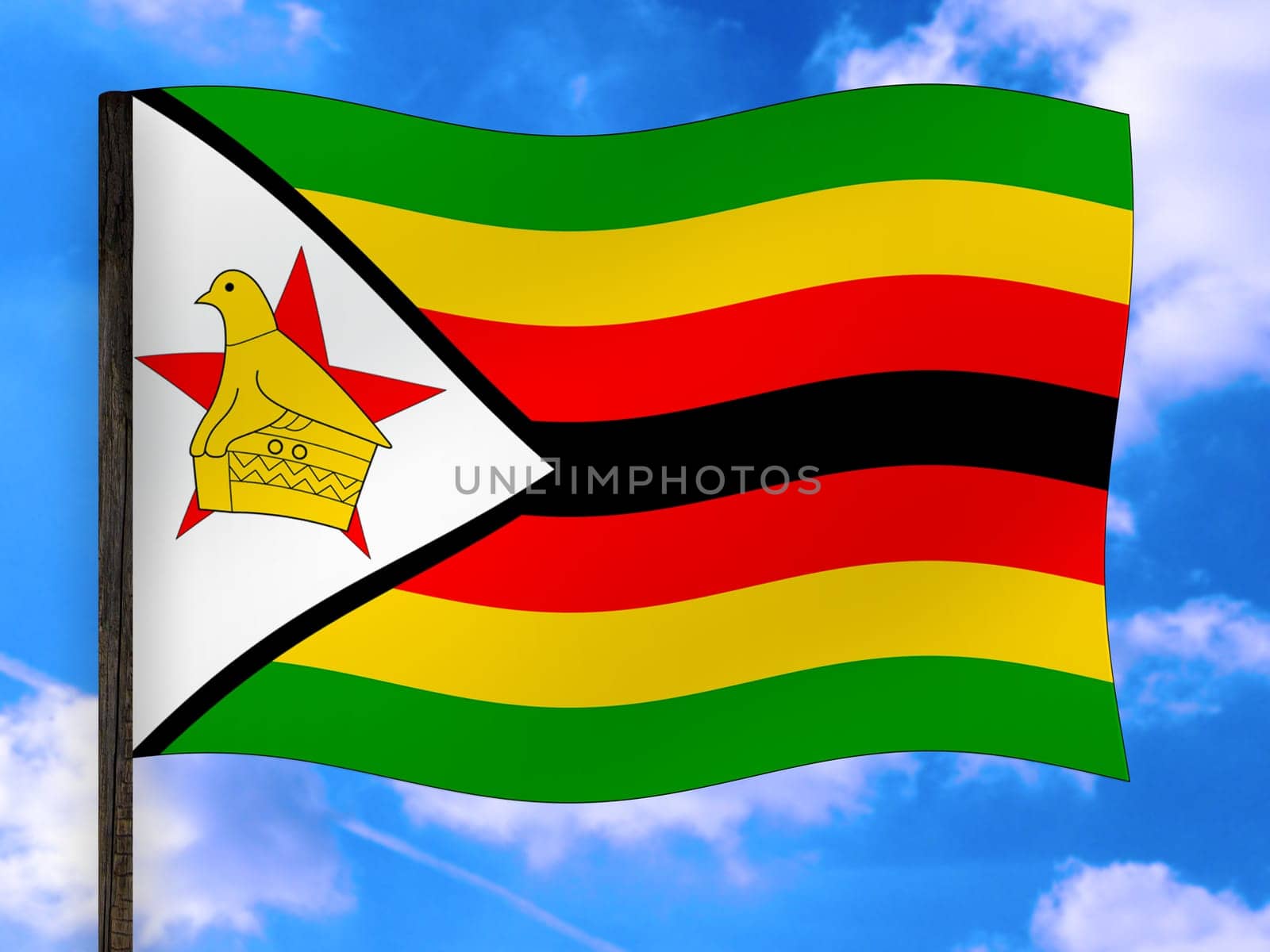 Flag of Zimbabwe